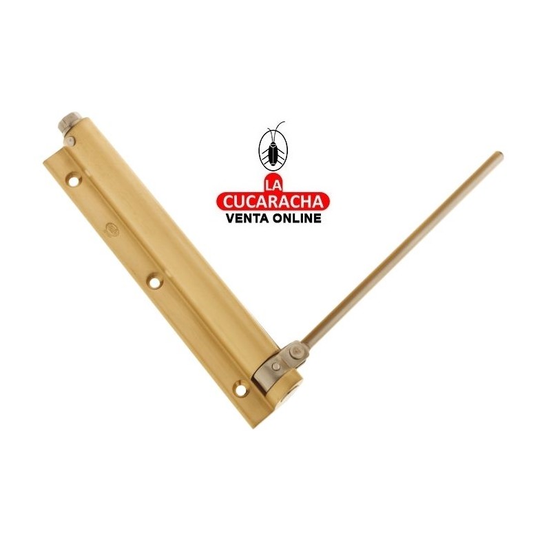 PERNIO CIERRA PUERTAS LATON MUELLE BRAZO ACERO INOX MODELO 200BI.