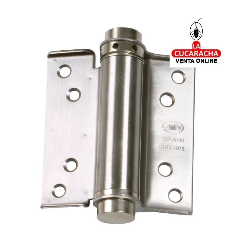 BISAGRA CIERRE AUTOMATICO PUERTA MUELLE SIMPLE ACCION CANTO CUADRADO MODELO 3036.