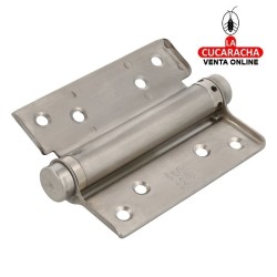 BISAGRA CIERRE AUTOMATICO PUERTA MUELLE SIMPLE ACCION CANTO CUADRADO MODELO 3036.