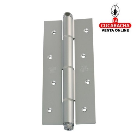 BISAGRA CIERRE AUTOMATICO PUERTA MUELLE SIMPLE ACCION CANTO CUADRADO 3034.