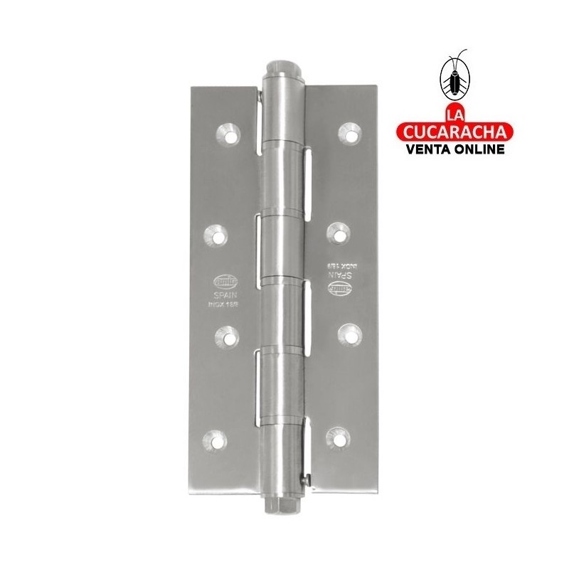 BISAGRA CIERRE AUTOMATICO PUERTA MUELLE SIMPLE ACCION CANTO CUADRADO MODELO 3031B.