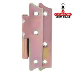 PERNIO ACERO SOBREPONER PALA DESPLAZADA PUERTA MODELO 396.