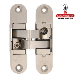 BISAGRA OCULTA ZAMAK REGULACION 3D PUERTA MODELO 1028.