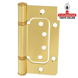 PAR BISAGRA ACERO AL CANTO SOBREPONER MODELO BG1.