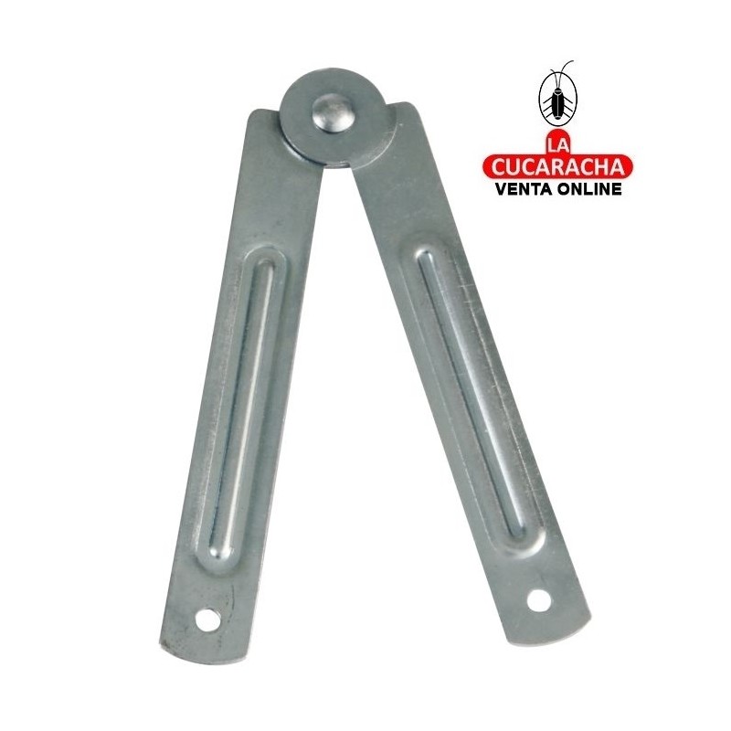 BISAGRA COMPAS ACERO PARA CABALLETES DE MADERA MODELO CABALLETE.