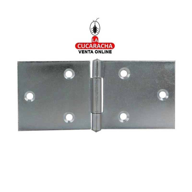 BLISTER-BISAGRA ANCHA ACERO MULTIUSOS MODELO 814.