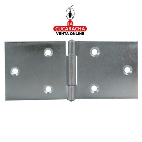 BLISTER-BISAGRA ANCHA ACERO MULTIUSOS MODELO 814.