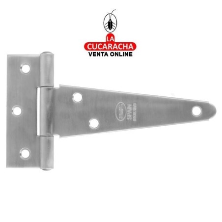 BISAGRA EN -T- ACERO INOX PUERTAS LISAS MODELO 550INOX.