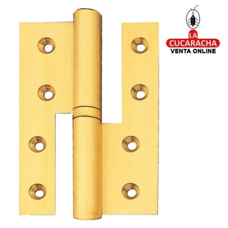 PERNIO LATON PERFIL LAMINADO CANTO CUADRADO SIN REMATE MODELO 417.