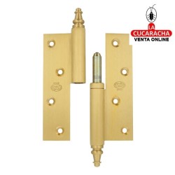 PERNIO LATON PERFIL LAMINADO CANTO CUADRADO CON REMATE MODELO 415.