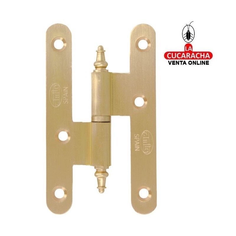 PERNIO LATON PERFIL LAMINADO CANTO REDONDO CON REMATE MODELO 407.