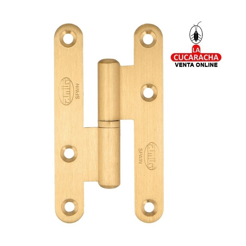 PERNIO LATON PERFIL LAMINADO CANTO REDONDO SIN REMATE MODELO 405.