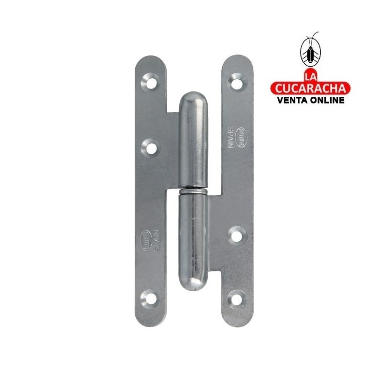 PERNIO ACERO CANTO REDONDO SIN REMATE ZINCADO MODELO 505.