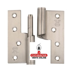 PERNIO ACERO INOX CANTO CUADRADO REMATE PLANO MODELO 428.