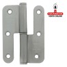 PERNIO ACERO INOX CANTO REDONDO REMATE PLANO MODELO 427.
