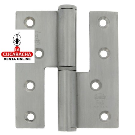 PERNIO ACERO INOX CANTO CUADRADO REMATE PLANO MODELO 426.