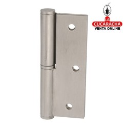 PERNIO ACERO CANTO CUADRADO REMATE PLANO MODELO 424.