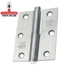 PERNIO ACERO CANTO CUADRADO REMATE PLANO MODELO 424.