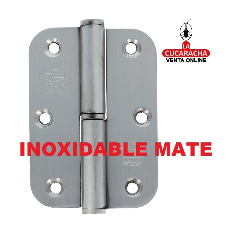 PERNIO ACERO CANTO REDONDO REMATE PLANO MODELO 423.