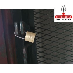 Candado Laton Arco Largo Acero Doble cierre MODELO 3.