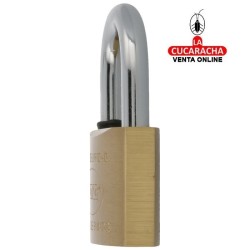 Candado Laton ALTA SEGURIDAD Arco normal Acero MODELO 150.