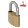 Candado Laton ALTA SEGURIDAD Arco normal Acero MODELO 150.