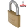 Candado Laton ALTA SEGURIDAD Arco normal Acero MODELO 120.