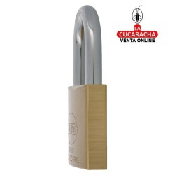 Candado Laton ALTA SEGURIDAD Arco normal Acero MODELO 120.