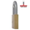 Candado Laton ALTA SEGURIDAD Arco normal Acero MODELO 120.