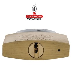 Candado Laton ALTA SEGURIDAD Arco normal Acero MODELO 120.