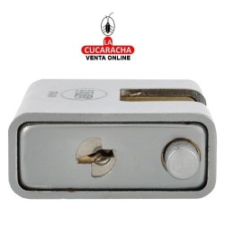 Candado Acero MONOBLOQUE RECTANGULAR Barra Acero MODELO 201.