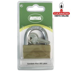 Candado Laton macizo Barra...