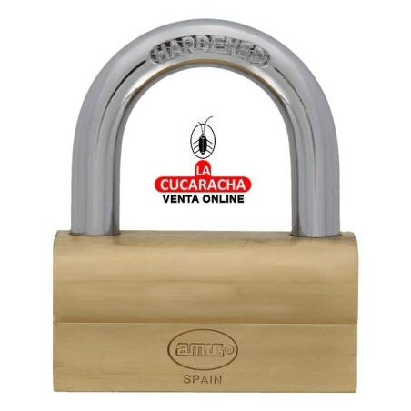 Candado Laton macizo Barra Acero MODELO 300.
