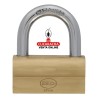 Candado Laton macizo Barra Acero MODELO 300.