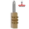 Candado COMBINACION DE LATON arco Acero MODELO 42.
