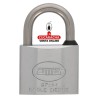Candado Laton Niquelado arco normal Acero Inox MODELO 60.