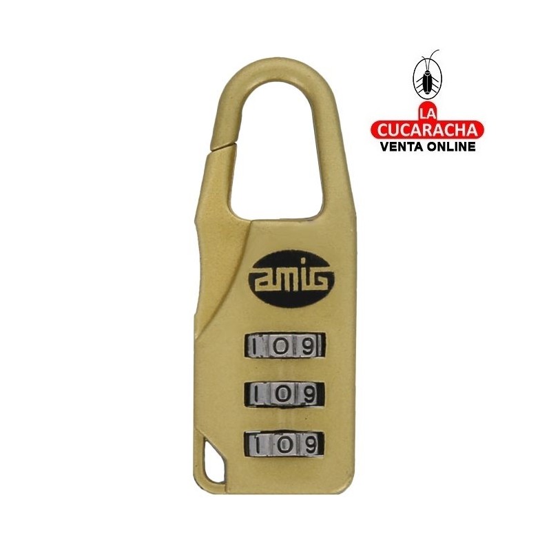 Candado COMBINACION DE ALUMINIO MODELO 72.