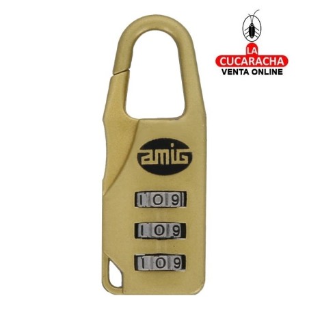 Candado COMBINACION DE ALUMINIO MODELO 72.