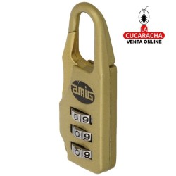 Candado COMBINACION DE ALUMINIO MODELO 72.