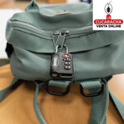 Candado COMBINACION POLIPROPILENO MALETAS AEROPUERTO MODELO 80TSA.