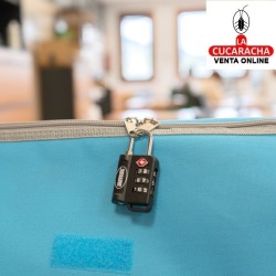 Candado COMBINACION POLIPROPILENO MALETAS AEROPUERTO MODELO 80TSA.