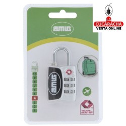 Candado COMBINACION ZAMAK...