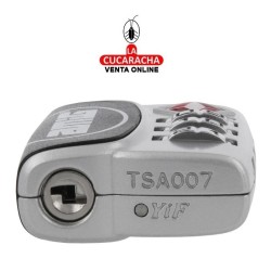 Candado COMBINACION ZAMAK MALETAS AEROPUERTO MODELO 81TSA.