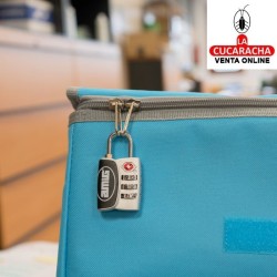 Candado COMBINACION ZAMAK MALETAS AEROPUERTO MODELO 81TSA.