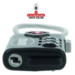 Candado COMBINACION ZAMAK MALETAS AEROPUERTO MODELO 82TSA.