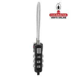 Candado COMBINACION ZAMAK MALETAS AEROPUERTO MODELO 82TSA.