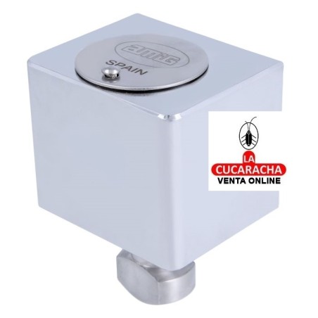 CERRADURA LATON PUERTAS ENROLLABLES LLAVE PUNTOS MODELO 670A.