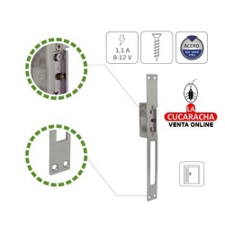 ABREPUERTAS-CERRADERO ELECTRICO CON DESBLOQUEO FRENTE CON MEMORIA MODELO 20.