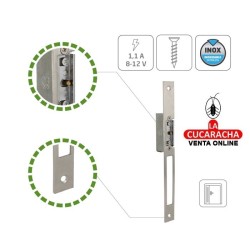 ABREPUERTAS-CERRADERO ELECTRICO CON DESBLOQUEO FRENTE CON MEMORIA MODELO 50.