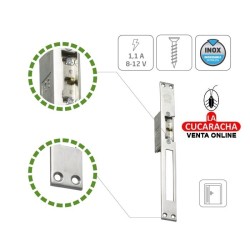 ABREPUERTAS-CERRADERO ELECTRICO SIN DESBLOQUEO FRENTE CON MEMORIA MODELO 51.